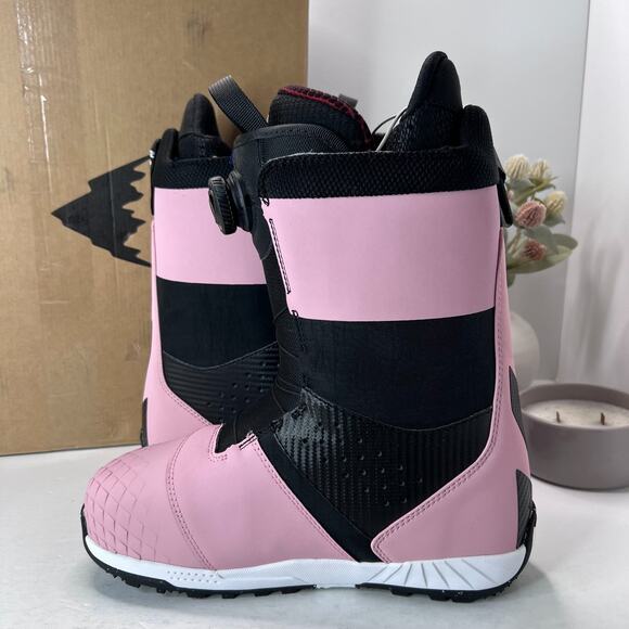 Burton Ion BOA Snowboard Boots All Mountain Powder Blush Pink Mens 10 - Picture 5 of 9